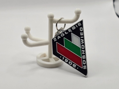 Breloczek klubu sportowego Zagłębie Sosnowiec